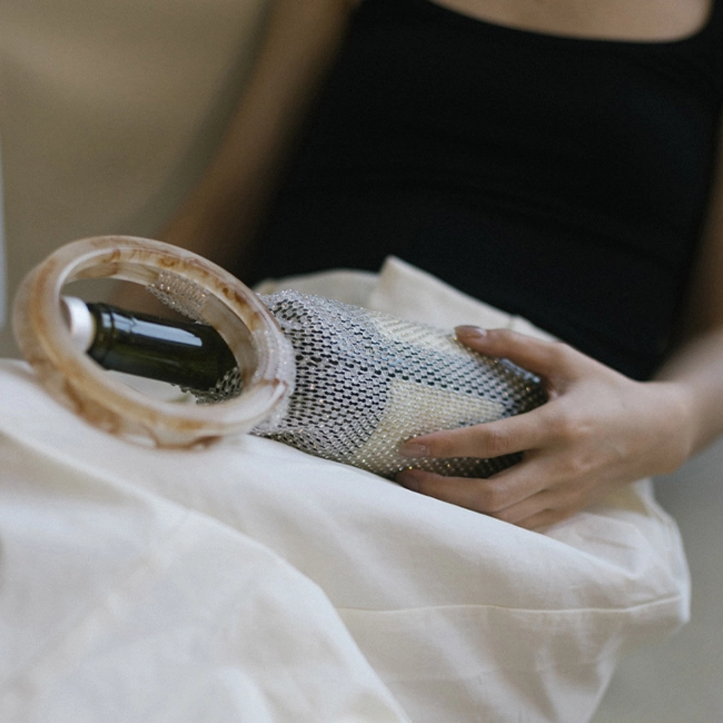 Сумка для пляшки вина