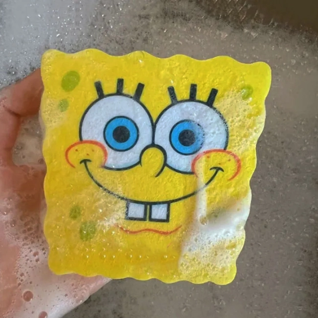 Губка для посуды губка боб