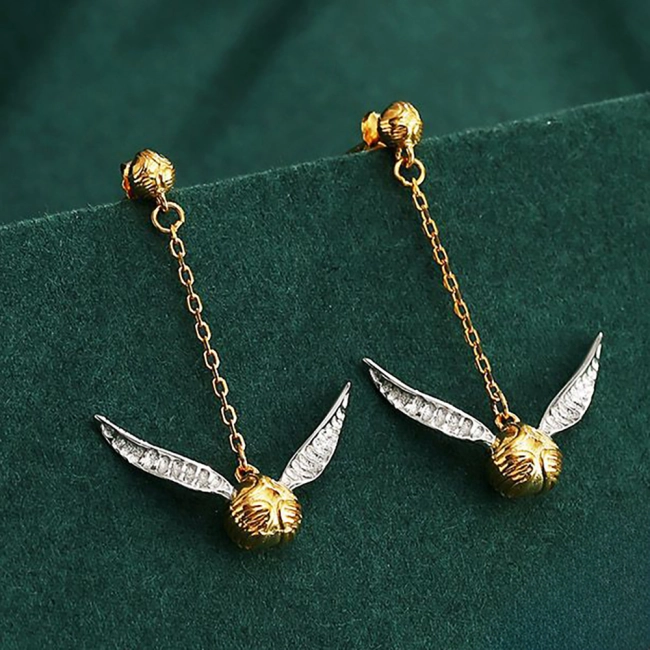 сережки с Снитчем