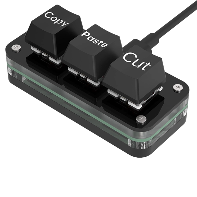 клавіатура на 3 клавіші для комп'ютера