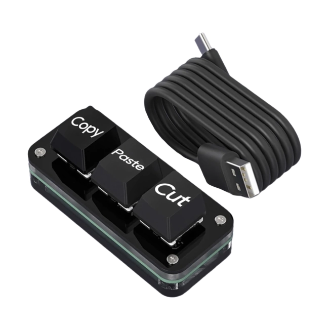 клавіатура на 3 кнопки для пк