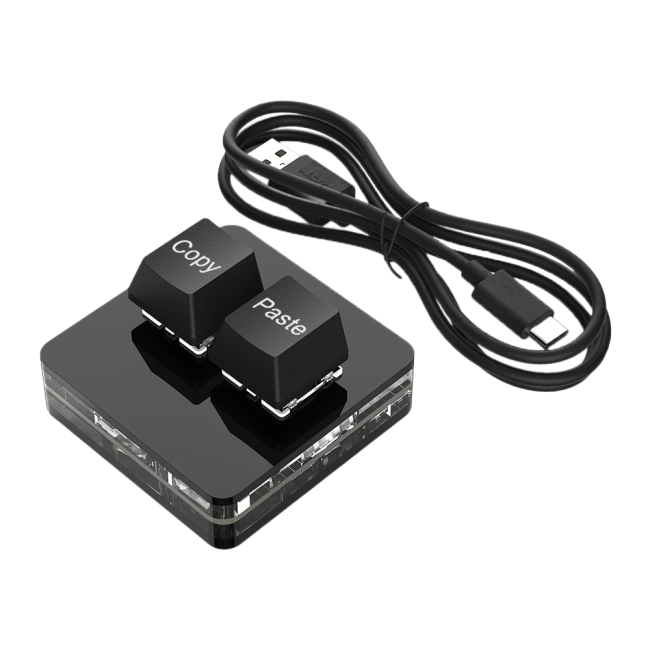 клавиатура на 2 кнопки для компьютера