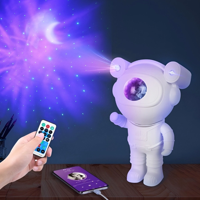 проектор звездного неба в виде космонавта