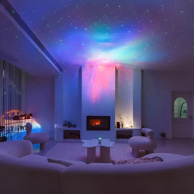 проектор астронавт с пультом и колонкой