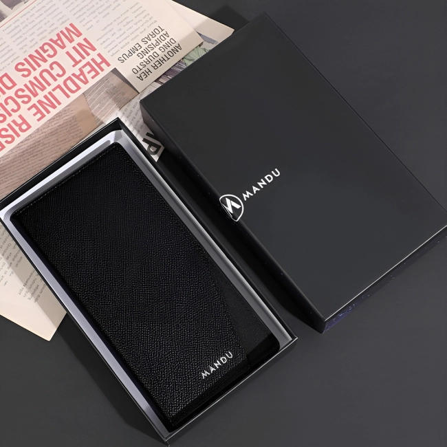 Мужской длинный кошелек