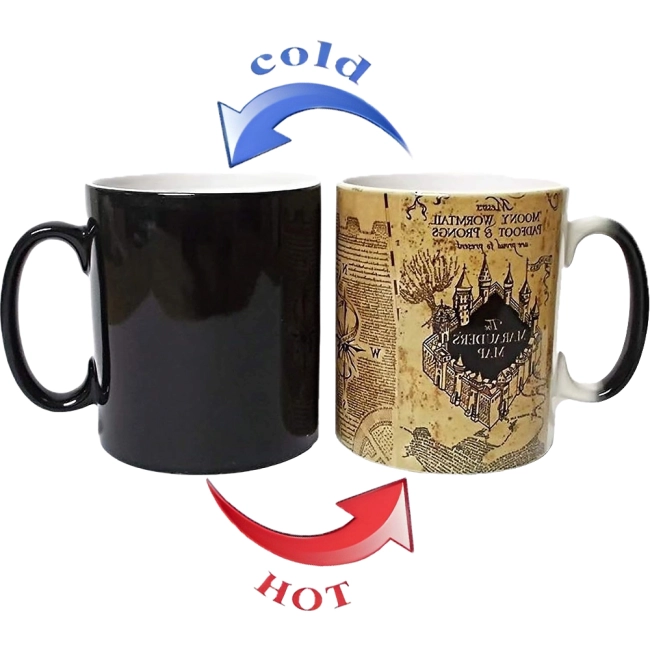 чашка хамелеон с гарри поттера