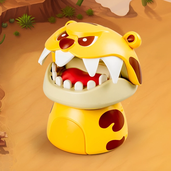 Игрушка тигр с зубами