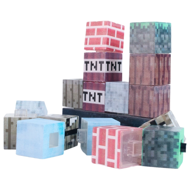 Світильник Minecraft блок