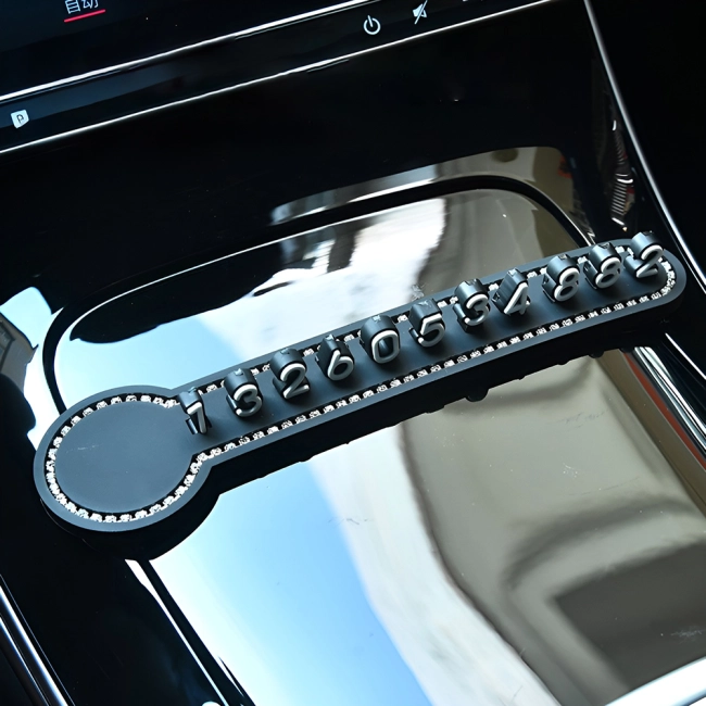 автовизитница для номера