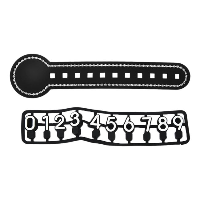 визитница для номера в машину