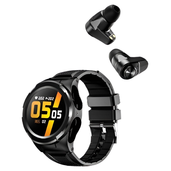 Часы с наушниками внутри