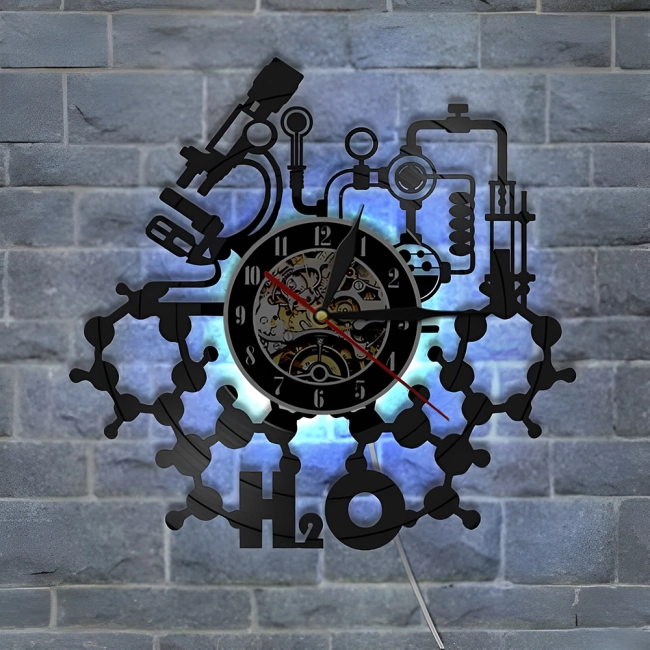 Настінний сяючий годинник