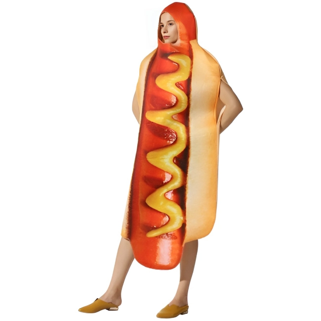 Костюм сосиска в тесте