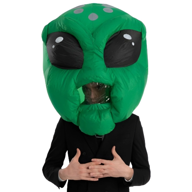 Маска в виде инопланетянина