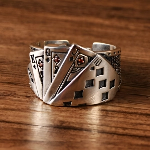 кольцо игральные карты