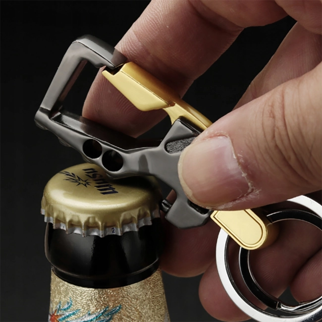 брелок карабін і відкривачка