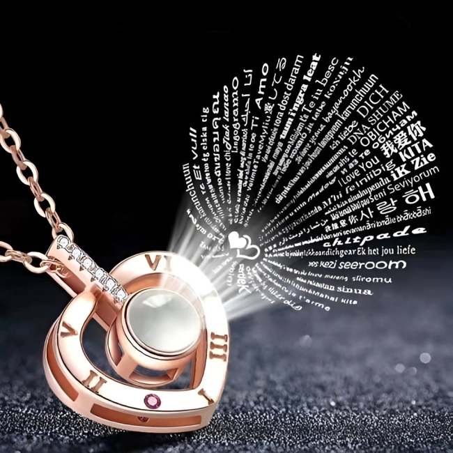 подвеска с я люблю тебя на 100 языках