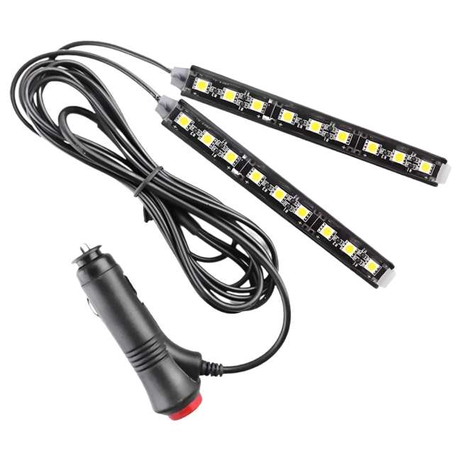 подсветка в машину от прикуривателя