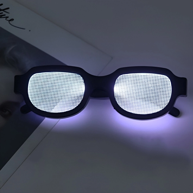 Сяючі окуляри з аніме