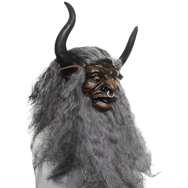 Страшна маска з рогами