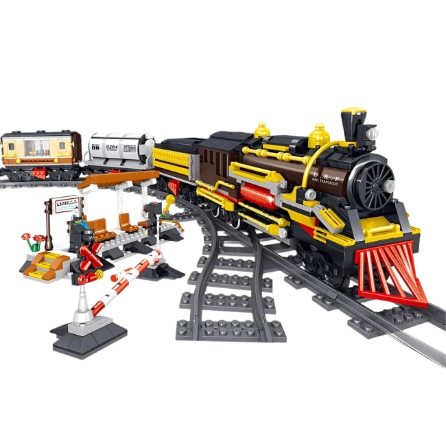 конструктор із залізницею