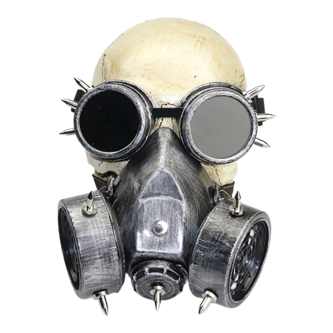 маска с черепом в противогазе