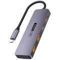 usb хаб type c 4 в 1
