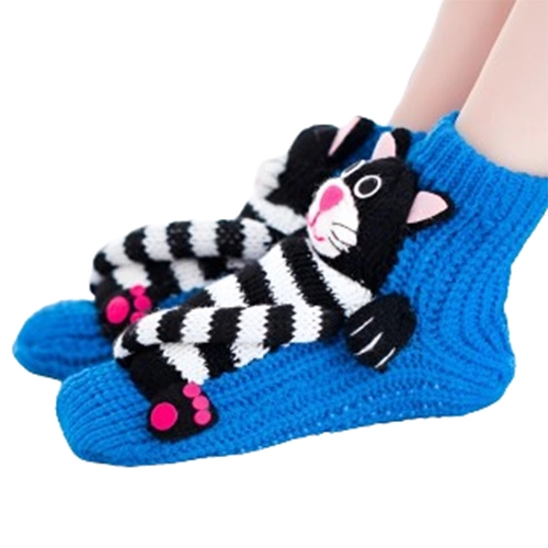 Носки в виде кота