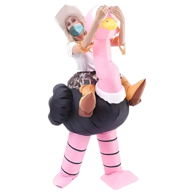 Костюм наїзника на Страусі