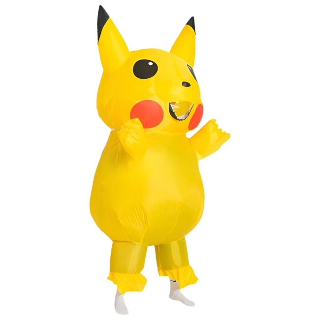 надувной костюм с Пикачу