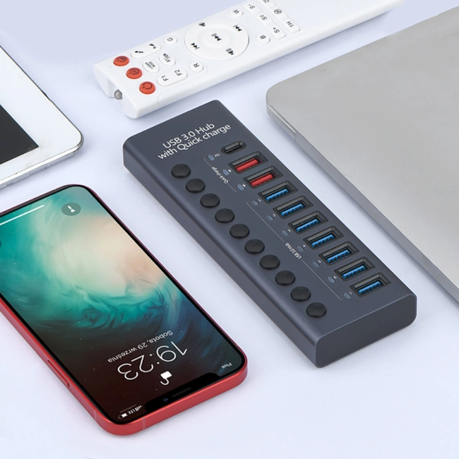 хаб с выключателями