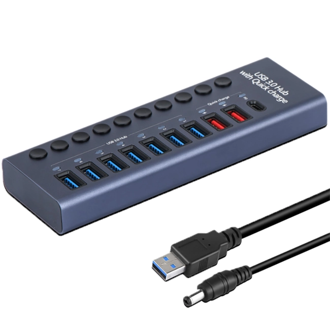 usb хаб на 10 портов