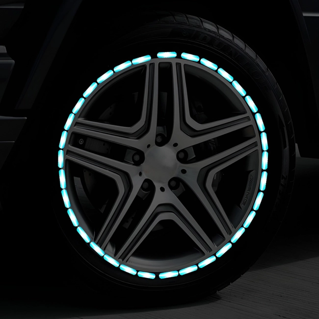 Светящиеся наклейки на машину