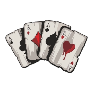 наклейка тузы на машину