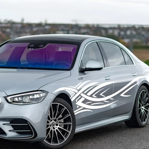 Наклейка для тюнінгу на авто Полум'я (2 шт) Наклейка для тюнінгу на авто