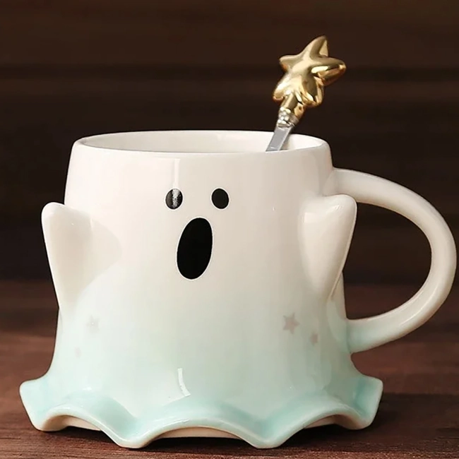 кружка с призраком