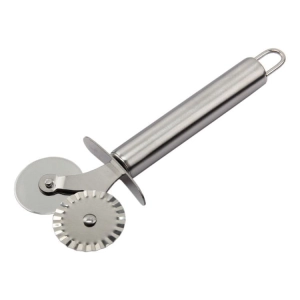 Роликовый нож для нарезки пиццы и теста с двойным лезвием нож для нарезки пиццы