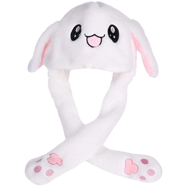 Шапка с ушками зайца