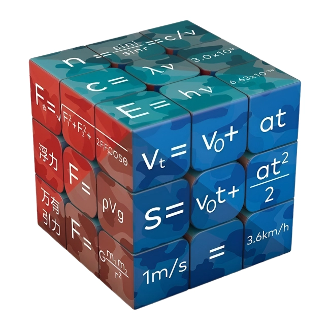 кубик рубіка 3*3 з формулами