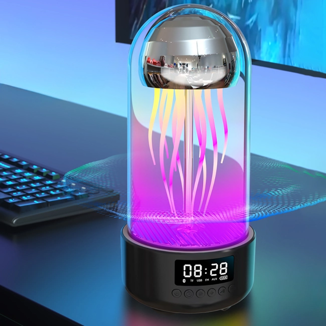 светильник медуза в колбе