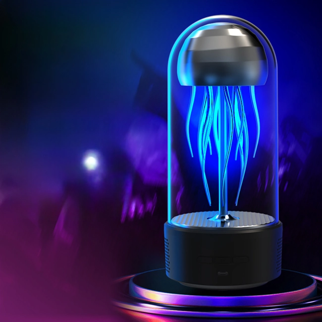 медуза в колбе с bluetooth подсветкой