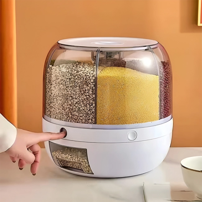 органайзер, що обертається, для зберігання круп