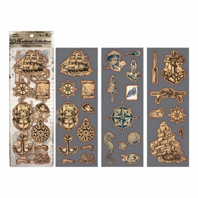 винтажные стикеры