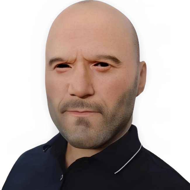 Маска в виде мужчины