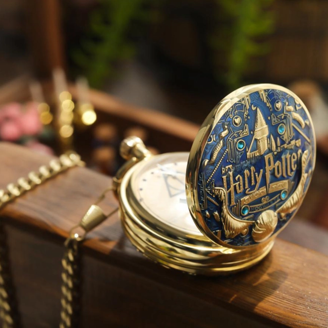 часы с Гарри Поттера на цепочке