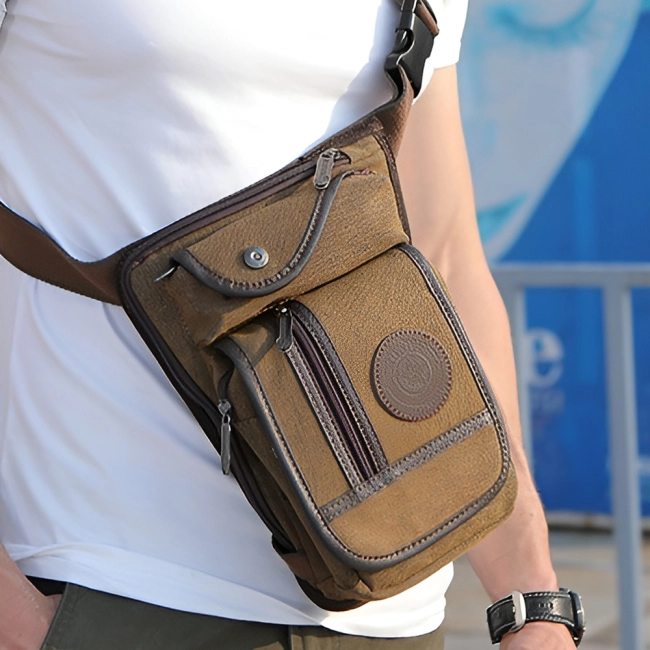 тканевая сумка через плечо