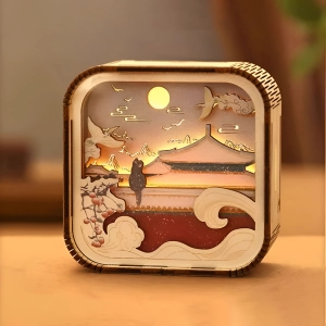 Лампа для спальни в японском стиле лампа для спальни