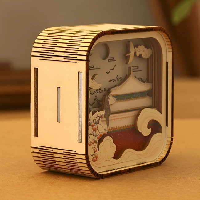 лампа в японском стиле