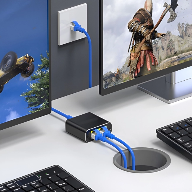 разветвитель кабеля ethernet