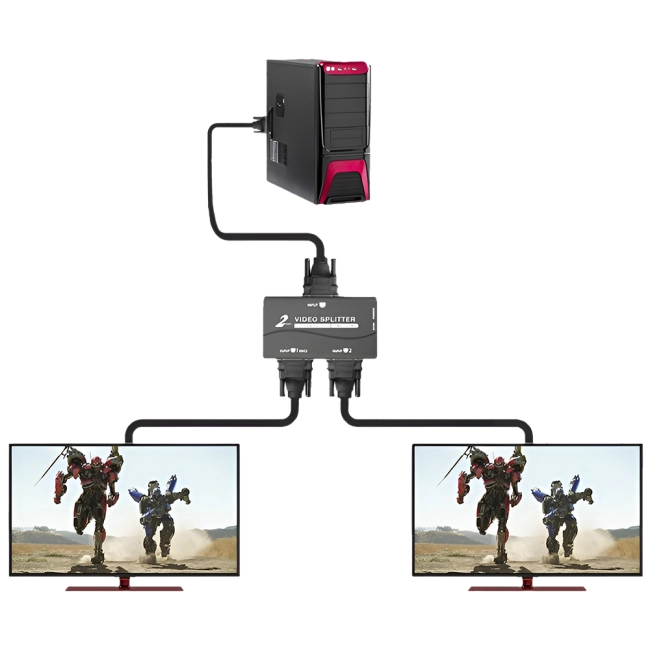 сплиттер на два монитора